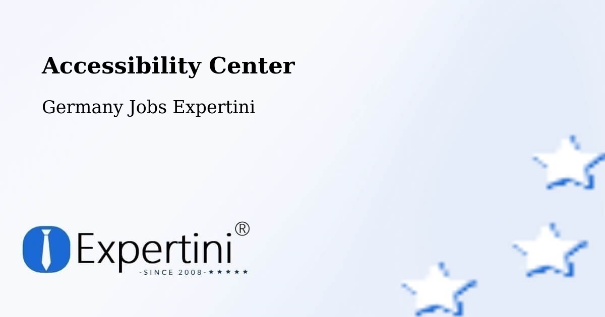 Accessibility Statement – Soest - Germany Jobs Expertini