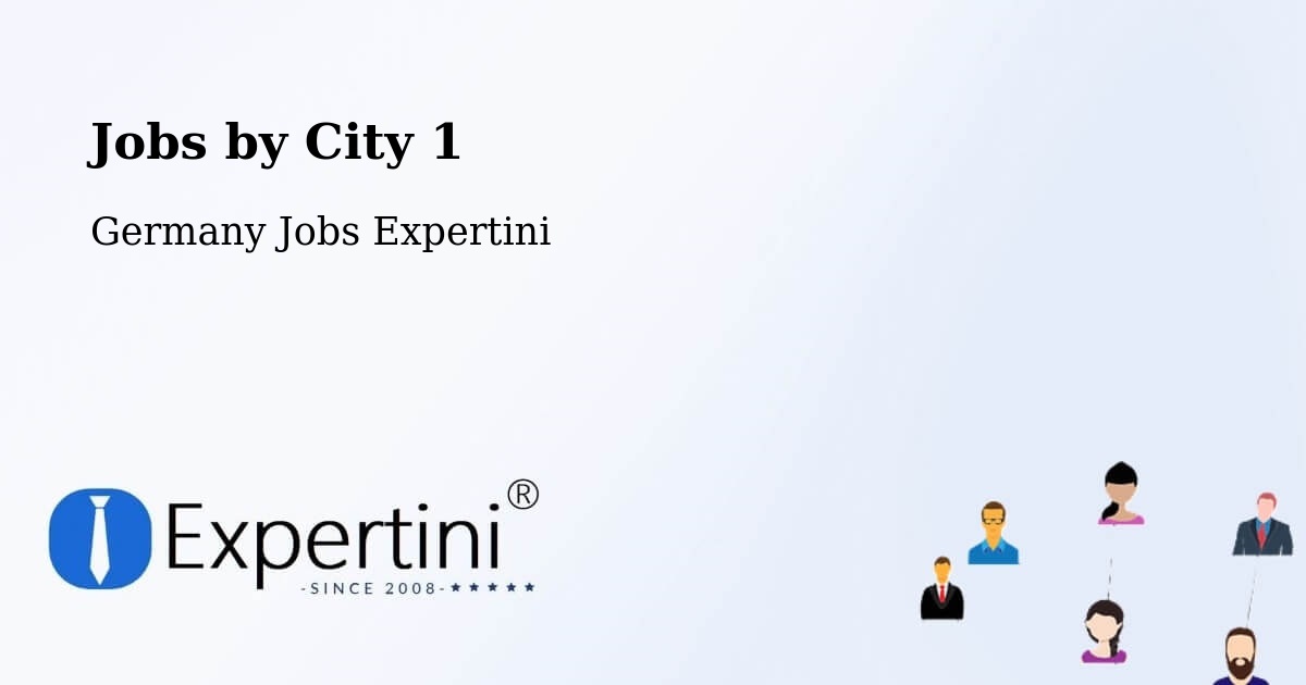 City Jobs in Germany - Expertini