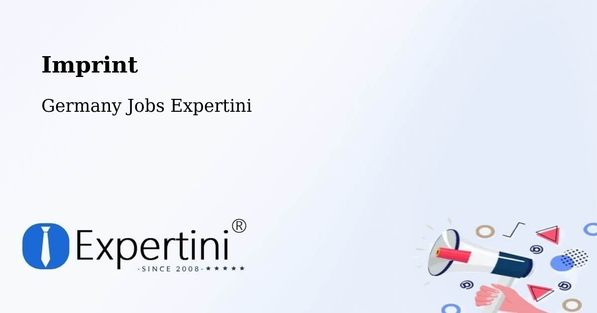 Imprint – Soest - Germany Jobs Expertini